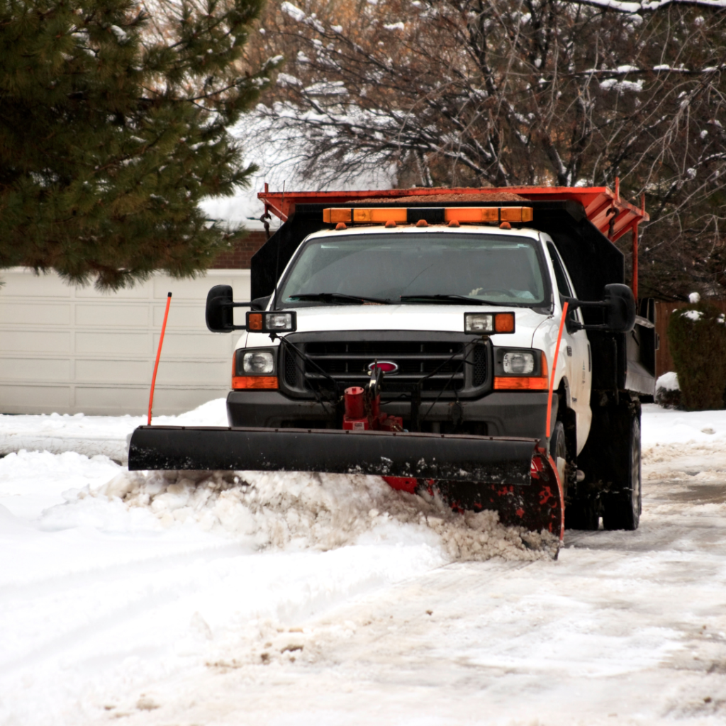 snow removal services in halton region, oakville and burlington